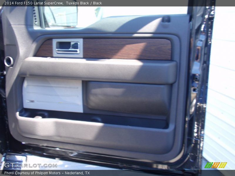 Tuxedo Black / Black 2014 Ford F150 Lariat SuperCrew