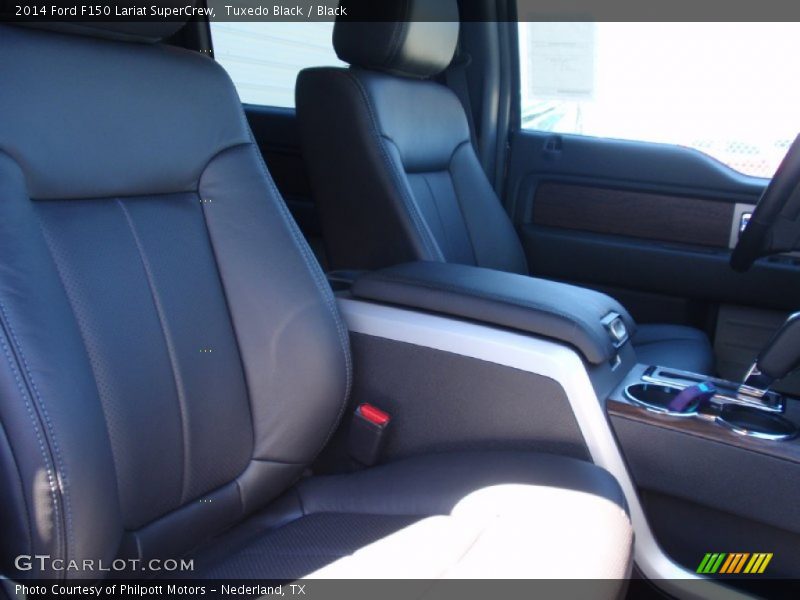 Tuxedo Black / Black 2014 Ford F150 Lariat SuperCrew