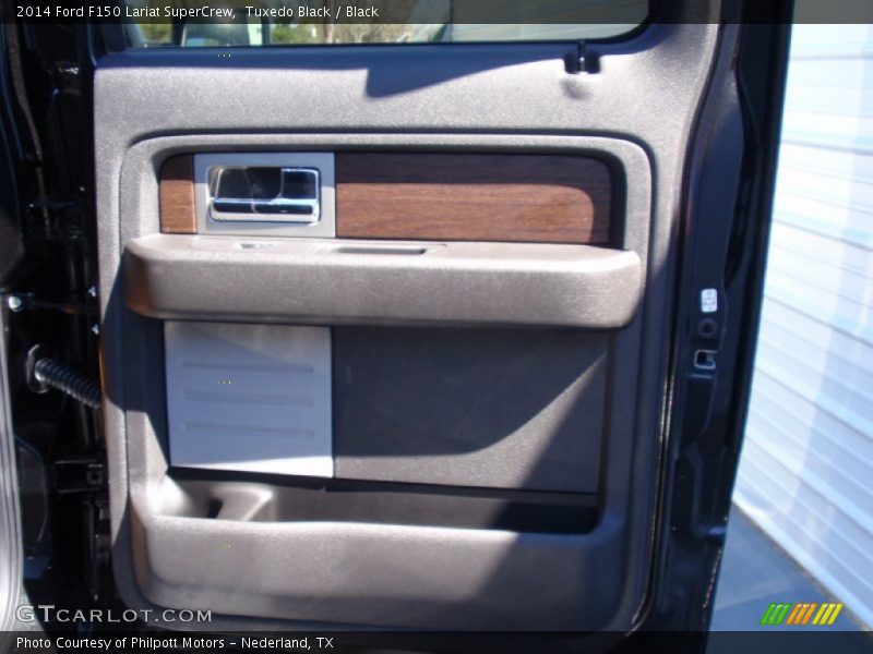 Tuxedo Black / Black 2014 Ford F150 Lariat SuperCrew