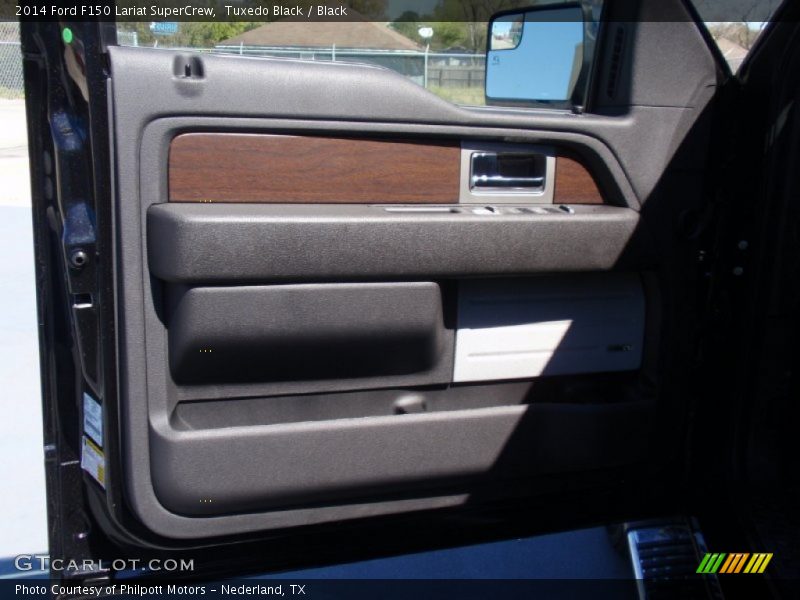 Tuxedo Black / Black 2014 Ford F150 Lariat SuperCrew