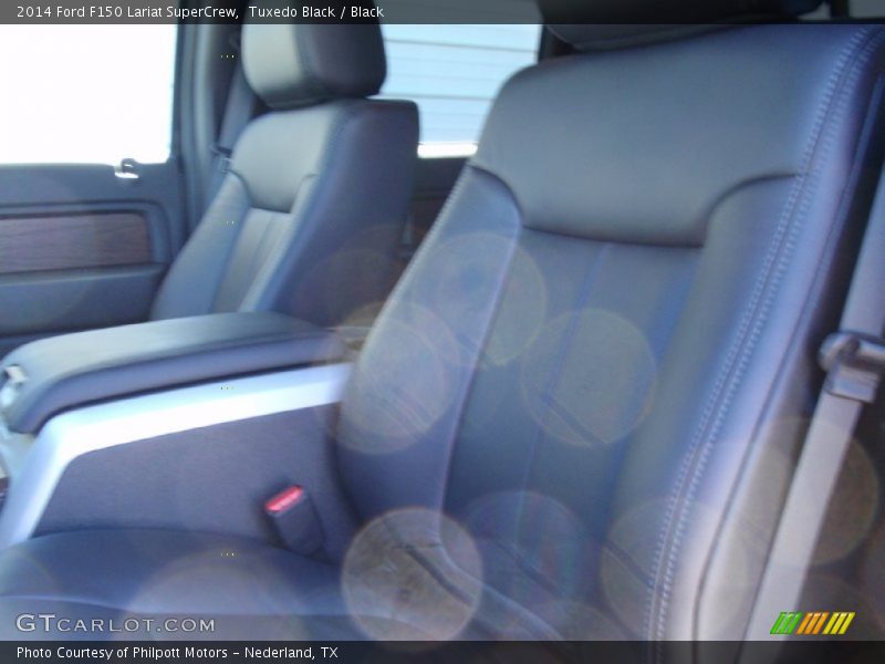 Tuxedo Black / Black 2014 Ford F150 Lariat SuperCrew