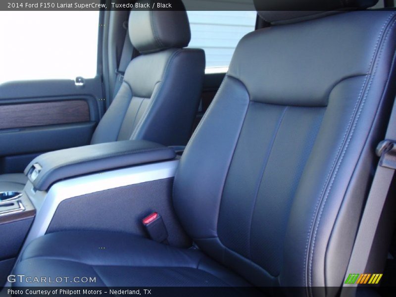 Tuxedo Black / Black 2014 Ford F150 Lariat SuperCrew
