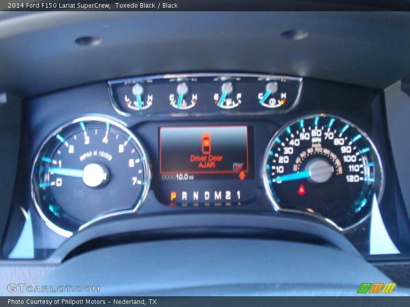 Tuxedo Black / Black 2014 Ford F150 Lariat SuperCrew