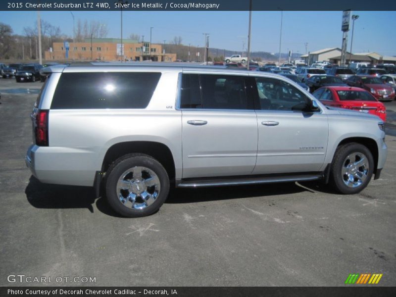  2015 Suburban LTZ 4WD Silver Ice Metallic
