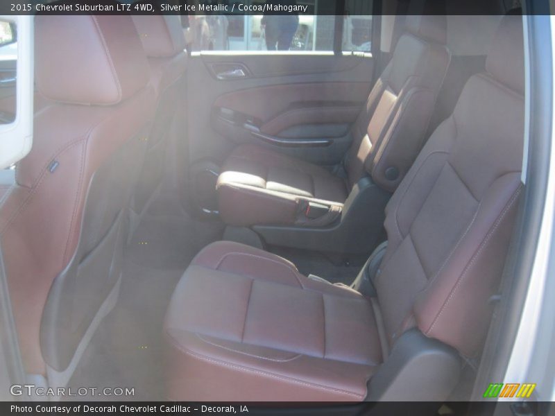 Rear Seat of 2015 Suburban LTZ 4WD