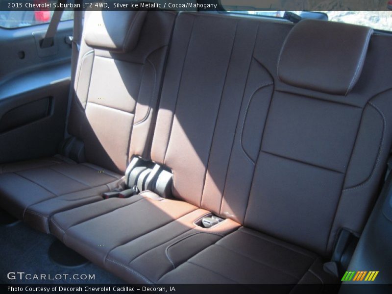 Rear Seat of 2015 Suburban LTZ 4WD