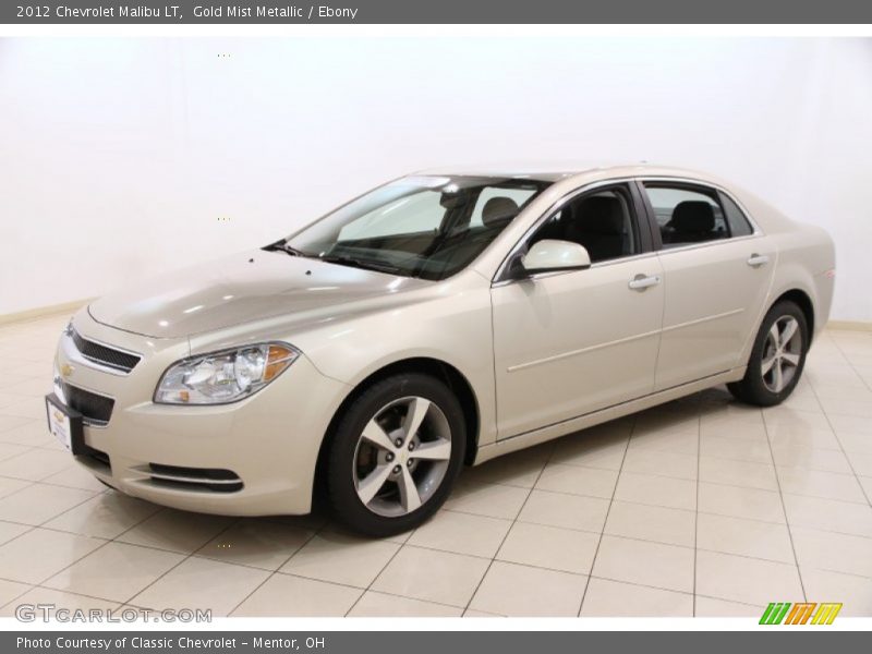 Gold Mist Metallic / Ebony 2012 Chevrolet Malibu LT