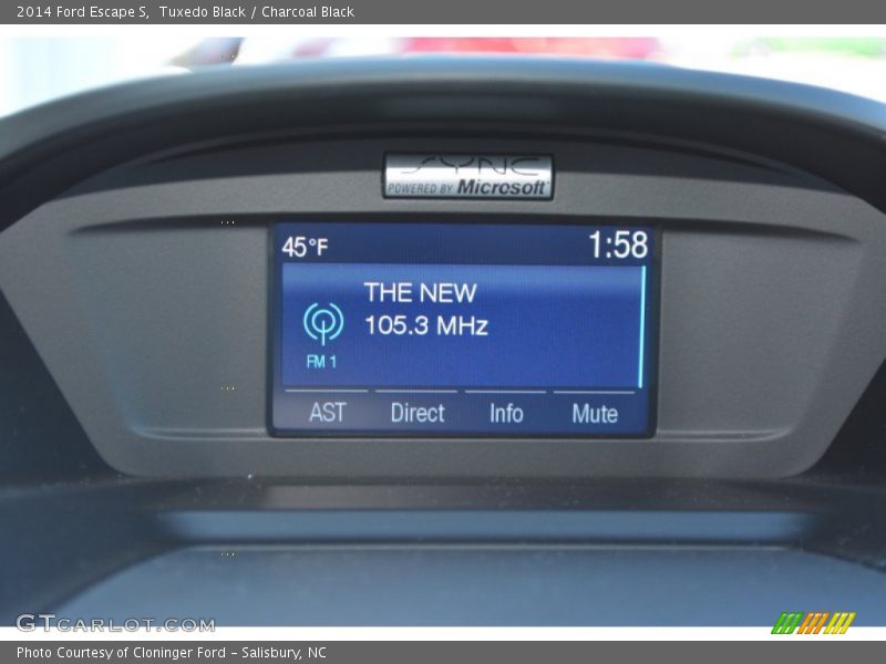 Tuxedo Black / Charcoal Black 2014 Ford Escape S
