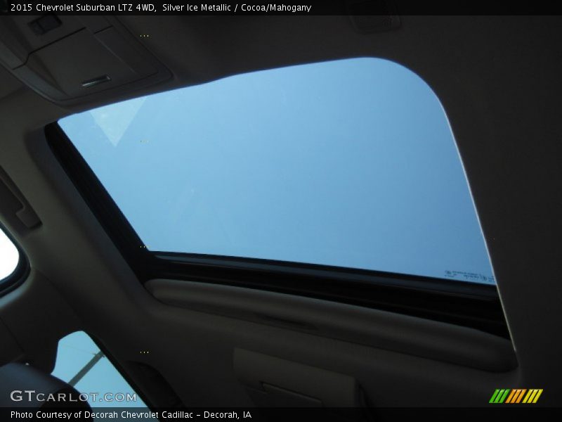 Sunroof of 2015 Suburban LTZ 4WD