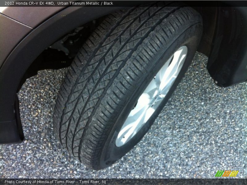 Urban Titanium Metallic / Black 2012 Honda CR-V EX 4WD