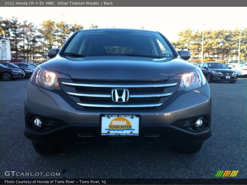 Urban Titanium Metallic / Black 2012 Honda CR-V EX 4WD