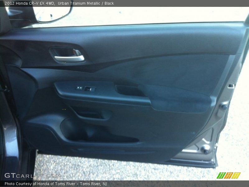 Urban Titanium Metallic / Black 2012 Honda CR-V EX 4WD