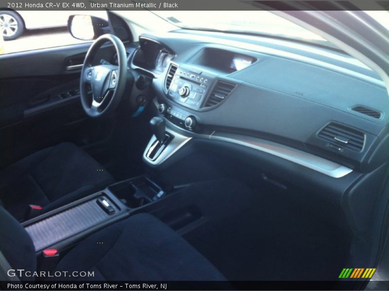 Urban Titanium Metallic / Black 2012 Honda CR-V EX 4WD