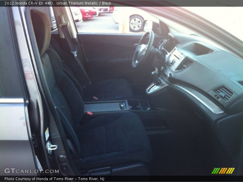 Urban Titanium Metallic / Black 2012 Honda CR-V EX 4WD