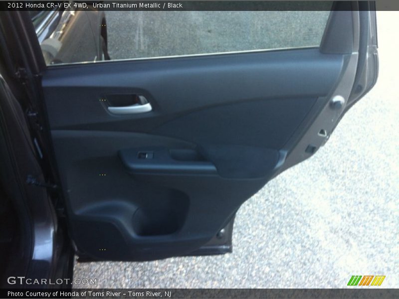 Urban Titanium Metallic / Black 2012 Honda CR-V EX 4WD