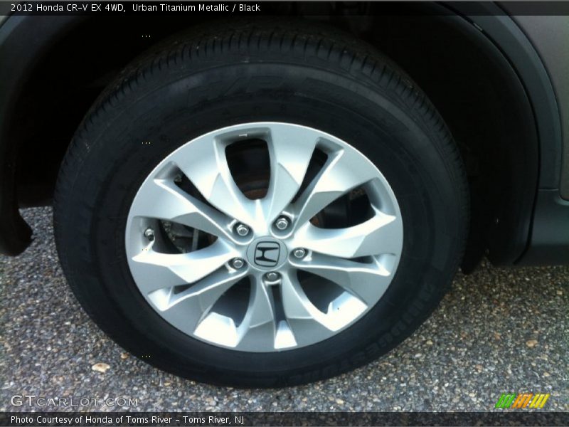 Urban Titanium Metallic / Black 2012 Honda CR-V EX 4WD