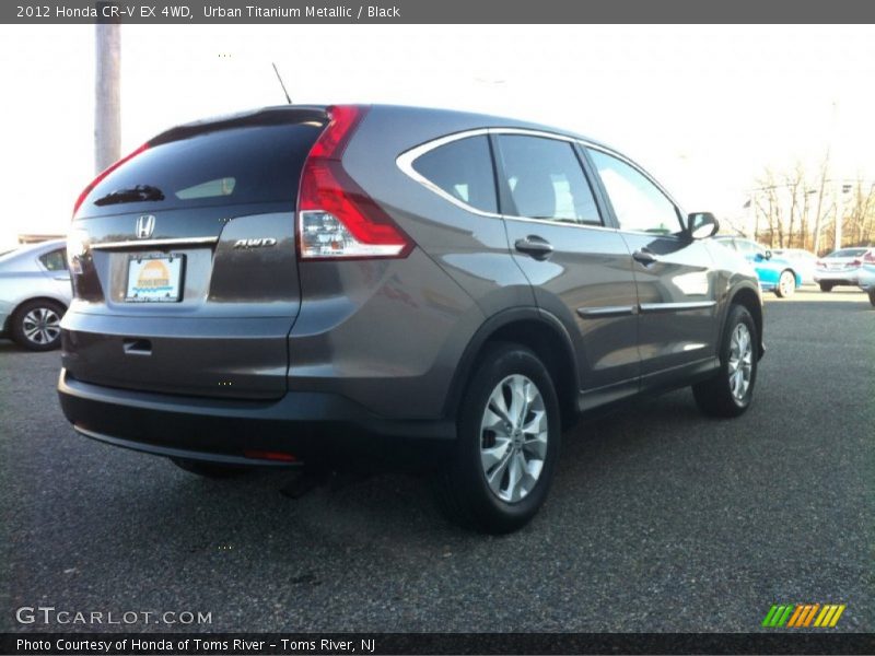 Urban Titanium Metallic / Black 2012 Honda CR-V EX 4WD