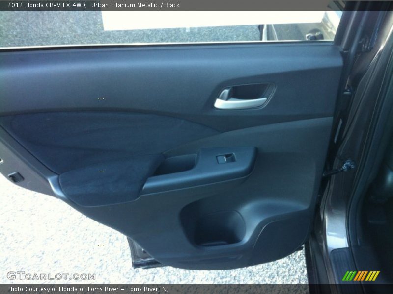 Urban Titanium Metallic / Black 2012 Honda CR-V EX 4WD