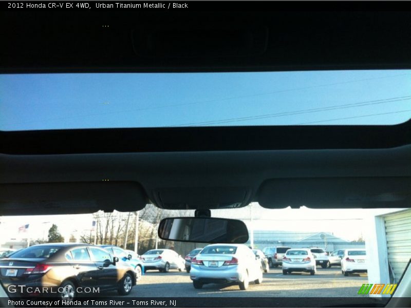 Urban Titanium Metallic / Black 2012 Honda CR-V EX 4WD