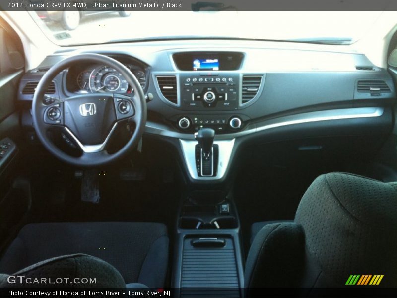 Urban Titanium Metallic / Black 2012 Honda CR-V EX 4WD