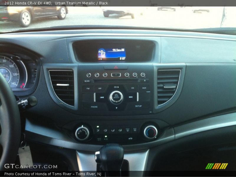 Urban Titanium Metallic / Black 2012 Honda CR-V EX 4WD
