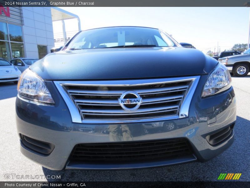 Graphite Blue / Charcoal 2014 Nissan Sentra SV