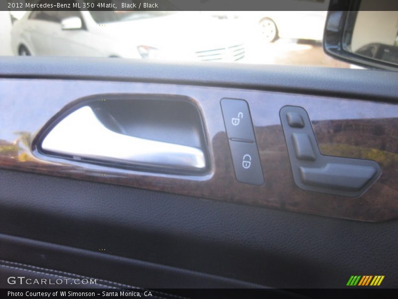 Black / Black 2012 Mercedes-Benz ML 350 4Matic