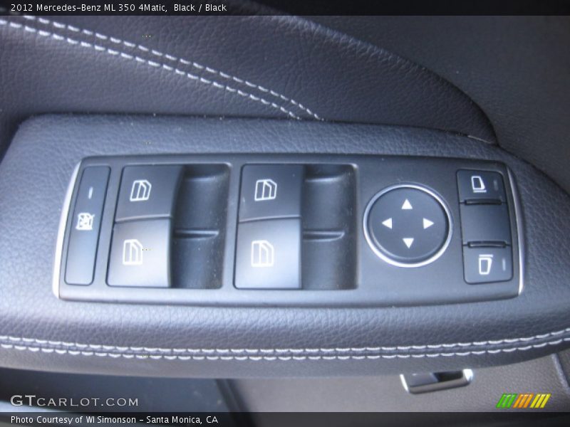 Black / Black 2012 Mercedes-Benz ML 350 4Matic