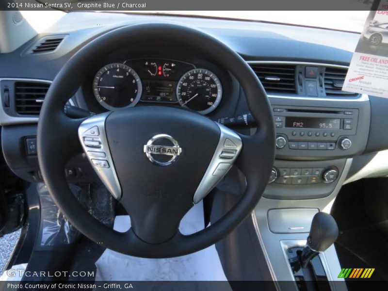 Graphite Blue / Charcoal 2014 Nissan Sentra SV