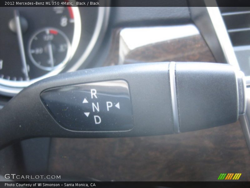 Black / Black 2012 Mercedes-Benz ML 350 4Matic