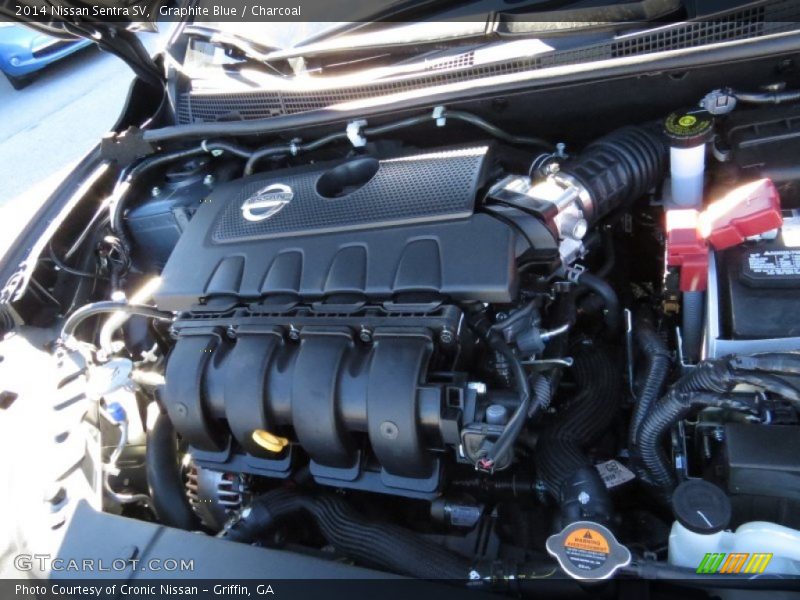 Graphite Blue / Charcoal 2014 Nissan Sentra SV