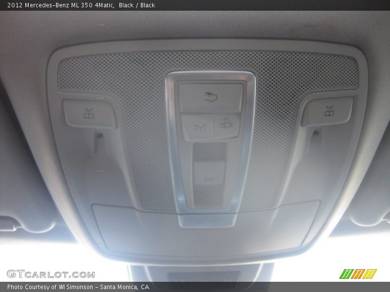 Black / Black 2012 Mercedes-Benz ML 350 4Matic