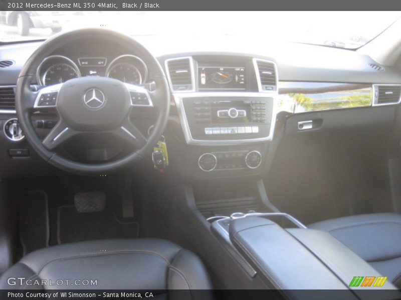 Black / Black 2012 Mercedes-Benz ML 350 4Matic