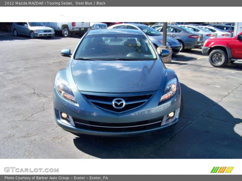 Steel Blue / Black 2012 Mazda MAZDA6 i Touring Sedan