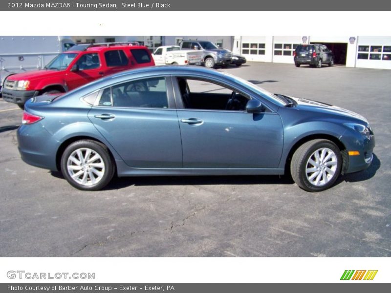 Steel Blue / Black 2012 Mazda MAZDA6 i Touring Sedan
