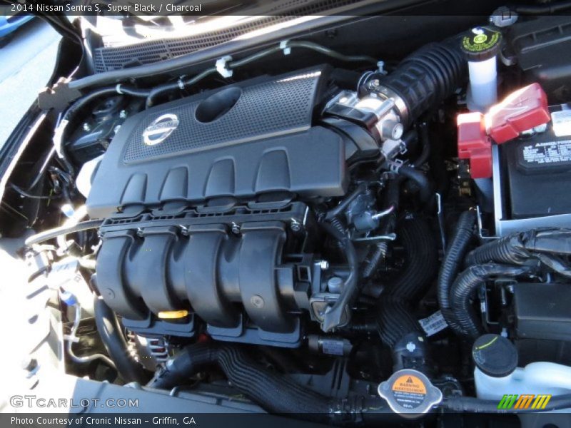 Super Black / Charcoal 2014 Nissan Sentra S