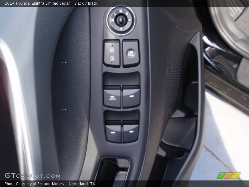 Black / Black 2014 Hyundai Elantra Limited Sedan