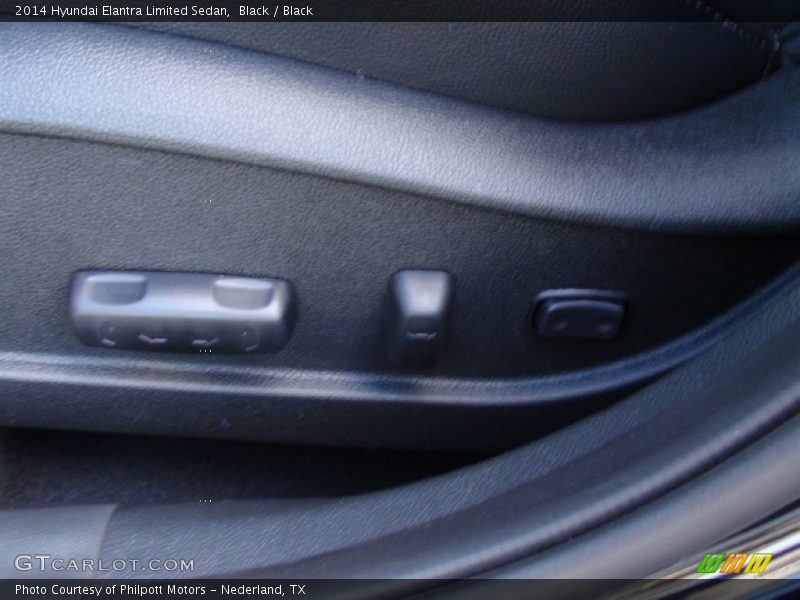 Black / Black 2014 Hyundai Elantra Limited Sedan