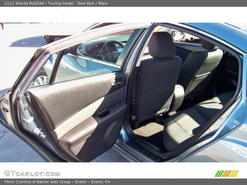 Steel Blue / Black 2012 Mazda MAZDA6 i Touring Sedan