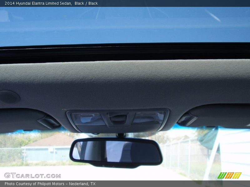 Black / Black 2014 Hyundai Elantra Limited Sedan