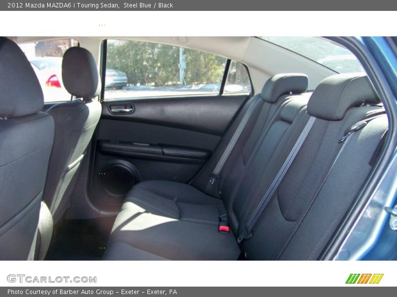 Steel Blue / Black 2012 Mazda MAZDA6 i Touring Sedan