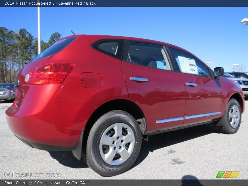  2014 Rogue Select S Cayenne Red