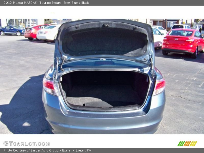 Steel Blue / Black 2012 Mazda MAZDA6 i Touring Sedan