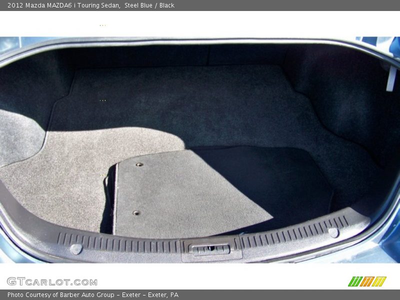 Steel Blue / Black 2012 Mazda MAZDA6 i Touring Sedan
