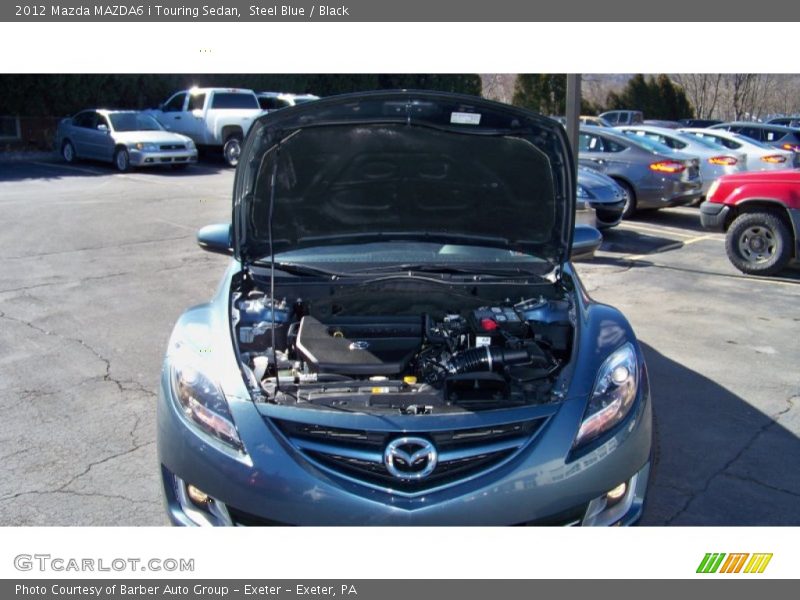 Steel Blue / Black 2012 Mazda MAZDA6 i Touring Sedan