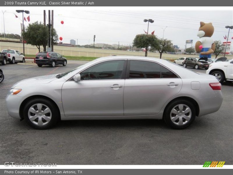 Classic Silver Metallic / Ash 2009 Toyota Camry XLE