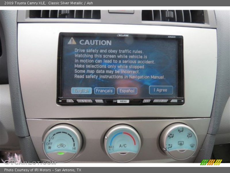 Classic Silver Metallic / Ash 2009 Toyota Camry XLE