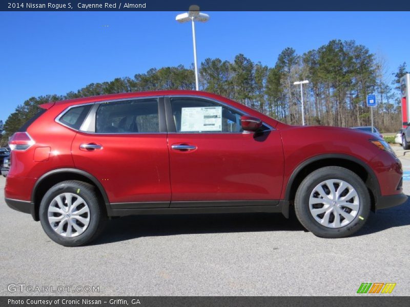  2014 Rogue S Cayenne Red