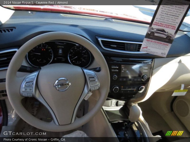 Dashboard of 2014 Rogue S