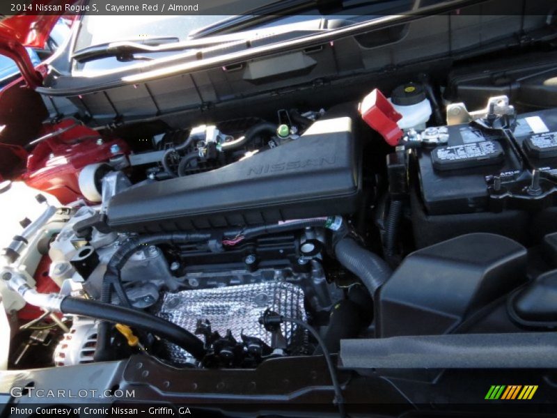  2014 Rogue S Engine - 2.5 Liter DOHC 16-Valve CVTCS 4 Cylinder